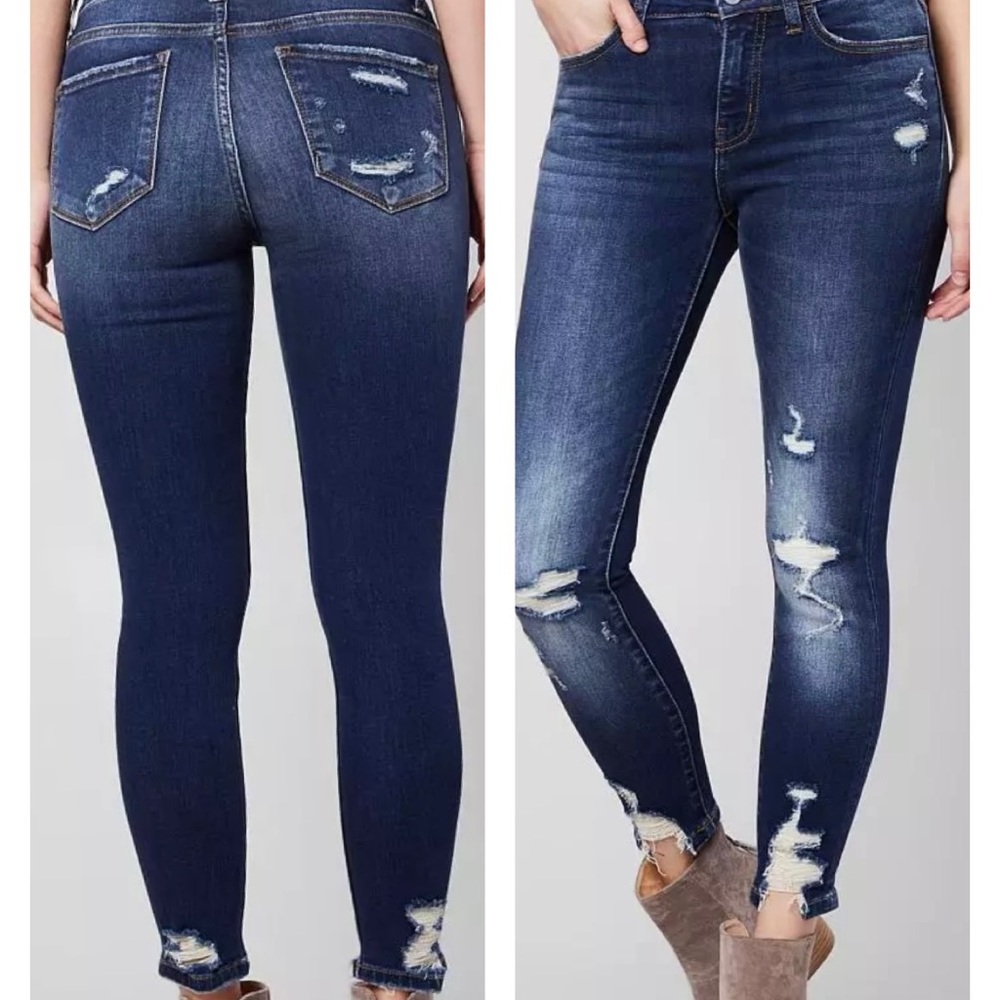 Bridge By Gly Mid Rise Ankle Skinny